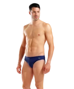 Bañador slip arena para hombre Santamarias R – Azul marino/salvia