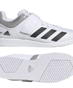 Bottes d’haltérophilie Adidas Powerlift 5 – Blanc/Noir