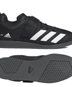 Bottes d’haltérophilie Adidas Powerlift 5 – Noir/Blanc