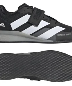 Adidas Adipower 3 Bottes d’haltérophilie – Noir/Gris