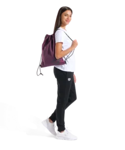 Bolsa para gimnasio y natación arena One Go – Ciruela
