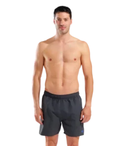 Bóxer de playa arena para hombre Fundamentals R – Asfalto/Neón