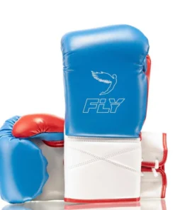 Gants de boxe Fly Superlace X – Bleu/Blanc/Rouge