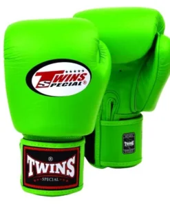 Gants de boxe Twins BGVL3 – Vert citron