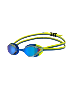 Gafas de competición para niños arena Python Mirror Junior – Azul/Azul/Lima