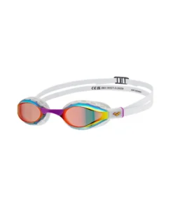 Gafas de competición unisex arena Air Sonic Mirror – Oro/Blanco
