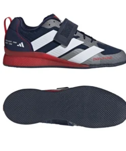 Bottes d’haltérophilie Adidas Adipower 3 – Marine/Rouge