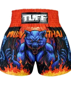 Short de Muay Thai TUFF – Loup-Garou Minuit