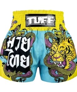 Short de Muay Thai TUFF – Tigre et Python