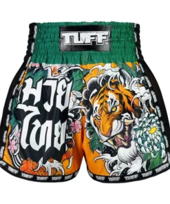 Short de Muay Thai TUFF – Style rétro de Tora Mori à Kingyo