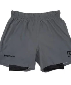 Short hybride de JJB Progress – Gris