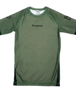 Rashguard hybride Progress pour JJB – Kaki