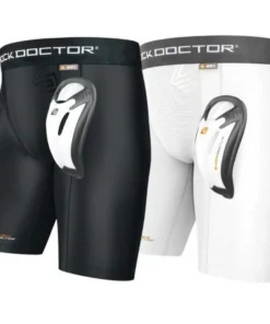 Short de compression Shock Doctor avec bonnet Bio Flex