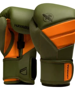 Gants de boxe Hayabusa T3 – Vert/Orange