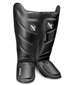 Protège-tibias Hayabusa T3 Striking – Noir/Noir