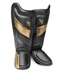 Protège-tibias Hayabusa T3 Striking – Noir/Or