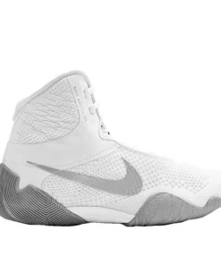 Bottes de lutte Nike Tawa – Blanc/Argent