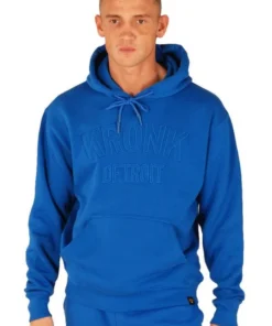 Sweat à capuche Kronk Detroit Stealth – Bleu roi