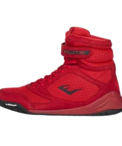 Chaussures de boxe montantes Everlast Elite 2.0 – Rouge