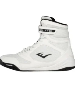 Chaussures de boxe montantes Everlast Elite 2.0 – Blanches