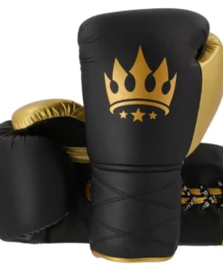 Gants de boxe Playerz Power Lace – Noir/Or