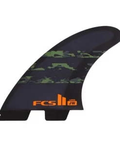 Quillas FCS II JULIAN WILSON PC AIRCORE TRI FINS Camo Medium