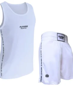Ensemble de boxe Playerz Stealth – Blanc