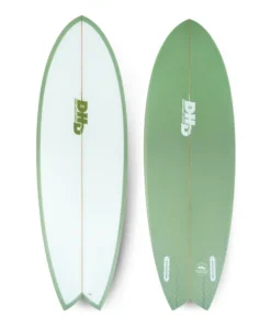 Tabla de Surf DHD Mini Twin II PU – Green