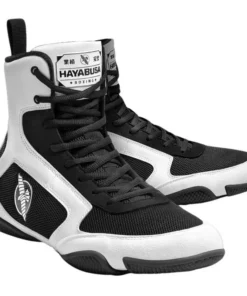 Bottes de boxe Hayabusa Pro – Blanc/Noir