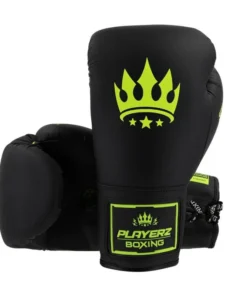 Gants de boxe Playerz SparTech Lace – Noir/Néon