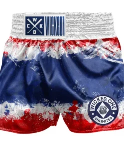 Short de Muay Thai Wicked One avec drapeau thaïlandais