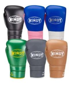 Gants de boxe Windy Elite en cuir et dentelle