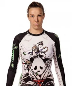 Rashguard Tatami pour femme Gentle Panda BJJ – Taille L