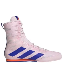 Chaussures de boxe Adidas Box Hog 4 – Rose/Bleu