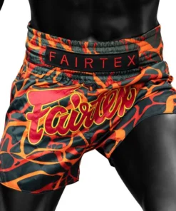 Short de Muay Thaï Fairtex Magma – Rouge