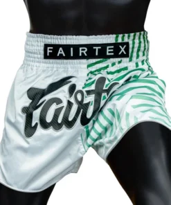 Short de Muay Thaï Fairtex Racer – Blanc