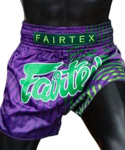 Short de Muay Thai Fairtex Racer – Violet