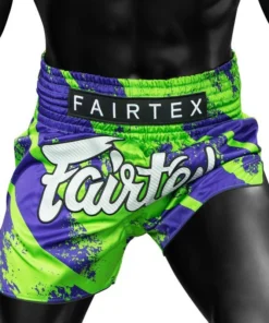 Short de Muay Thaï Fairtex Street King – Vert