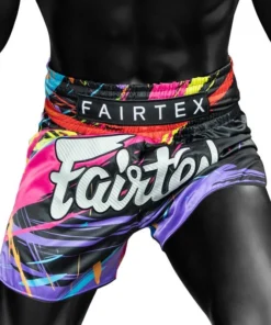 Short de Muay Thaï Fairtex World Music – Noir