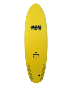 Tabla de Surf MOM Diamond Tail 6’0 – Yellow (SOFTBOARD)