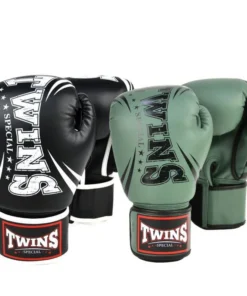 Gants de boxe en cuir synthétique Twins