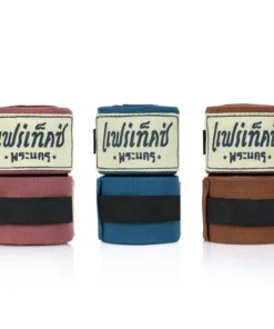 Bandages rétro Fairtex Phra Nakhon – Lot de trois