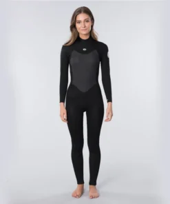 Traje Neopreno RIP CURL Women Omega 4/3 Back Zip – Black