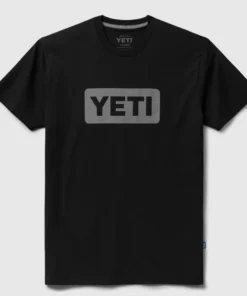 Camiseta YETI LOGO BADGE PREMIUM T-SHIRT – Black/Grey