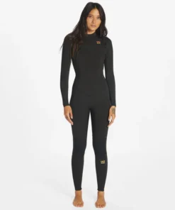 Neopreno BILLABONG 4/3mm Synergy Chest Zip – Wild Black