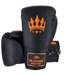 Gants de boxe Playerz SparTech Lace – Orange fluo