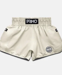 Short de Muay Thai Primo – Série Alta – Crème