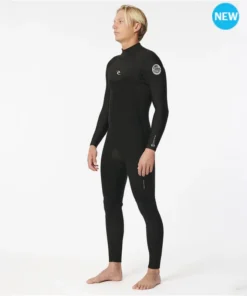 Traje Neopreno Rip Curl Dawn Patrol Back Zip 4/3 Black