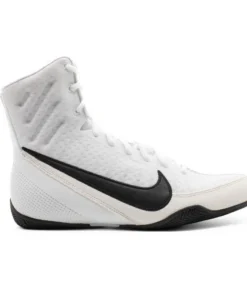 Chaussures de boxe Nike Machomai 3 – Blanc/Noir – Chaussettes offertes