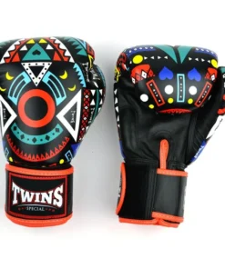 Gants de boxe Twins Aztec – Orange